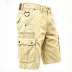 Cyle - Shorts Cargo de Denim Resistentes y Versátiles