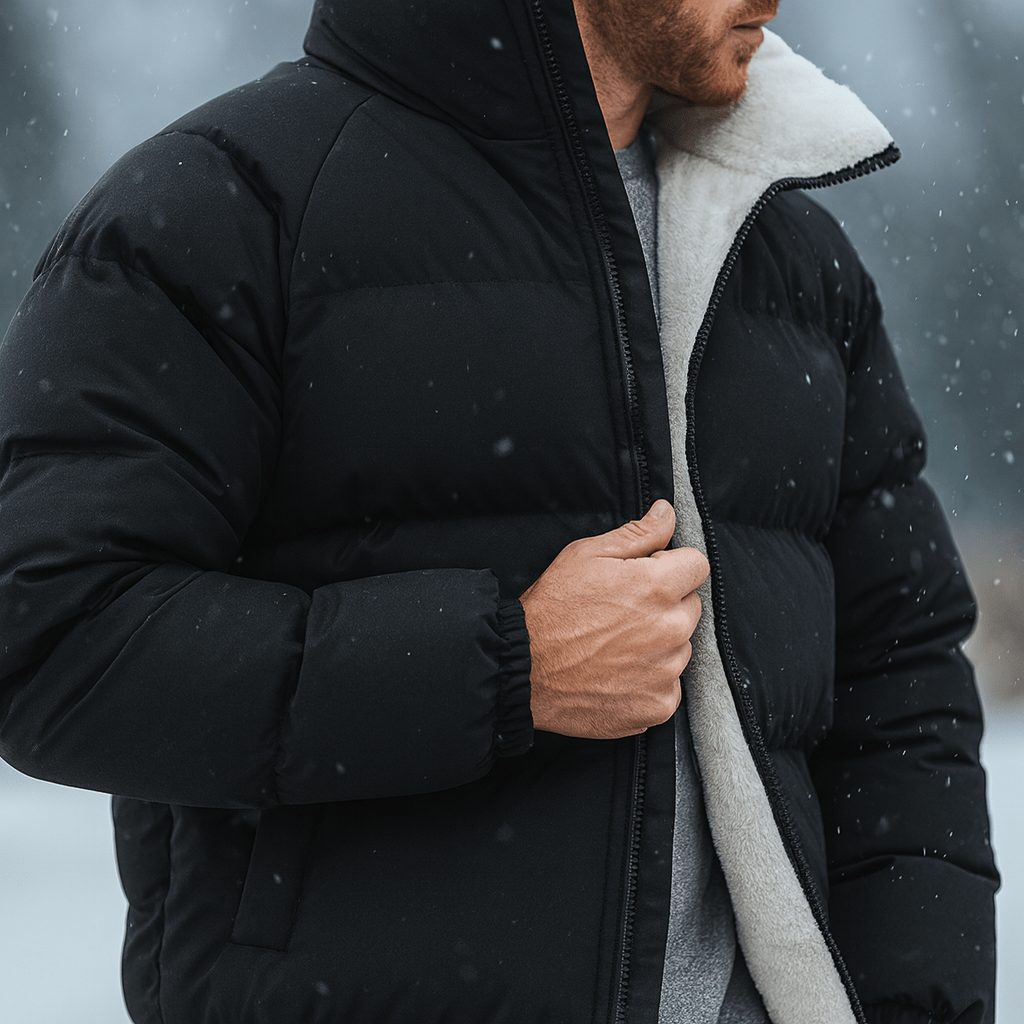Hugo | Chaqueta acolchada elegante y cómoda con forro cálido de fleece