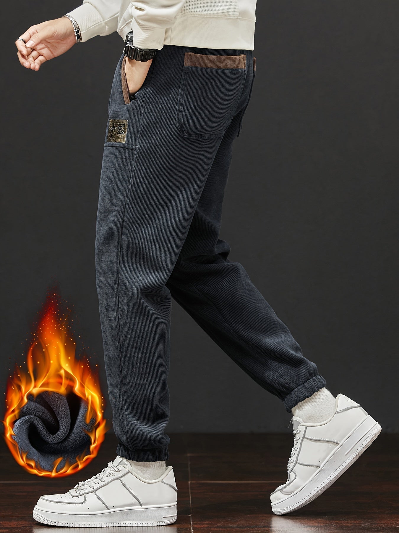 Katana | Pantalón de Pana Elegante y Cómodo con Cordones