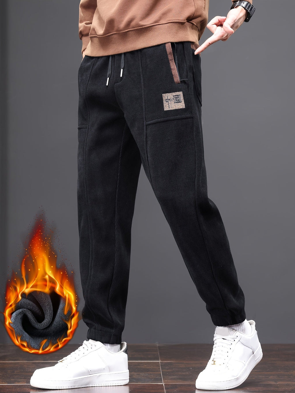 Katana | Pantalón de Pana Elegante y Cómodo con Cordones