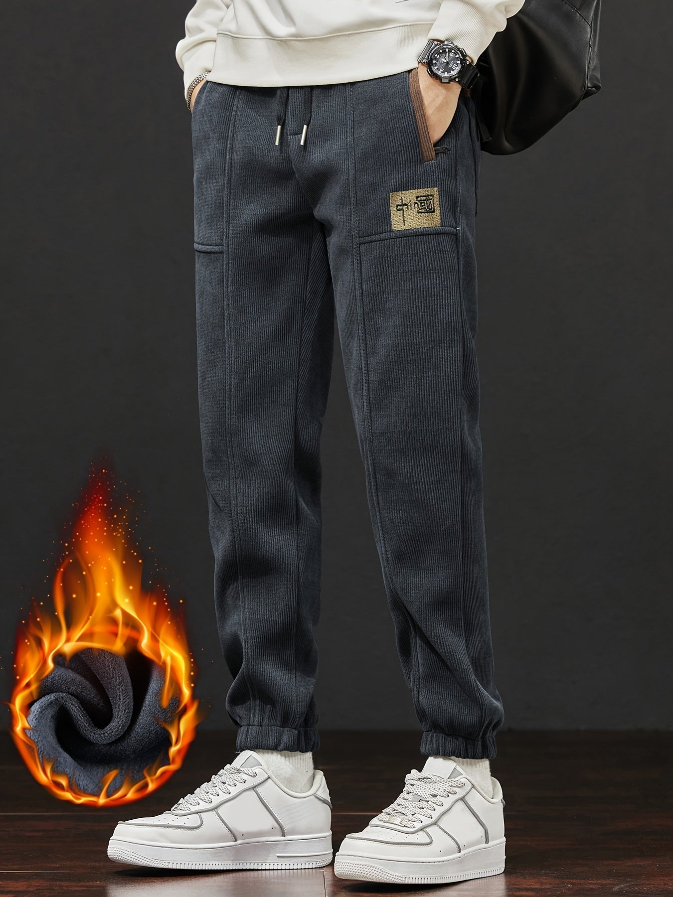 Katana | Pantalón de Pana Elegante y Cómodo con Cordones