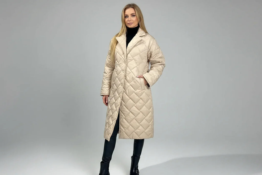 ABRIGO ACOLCHADO PREMIUM CON FORRO ESTAMPADO DE LEOPARDO