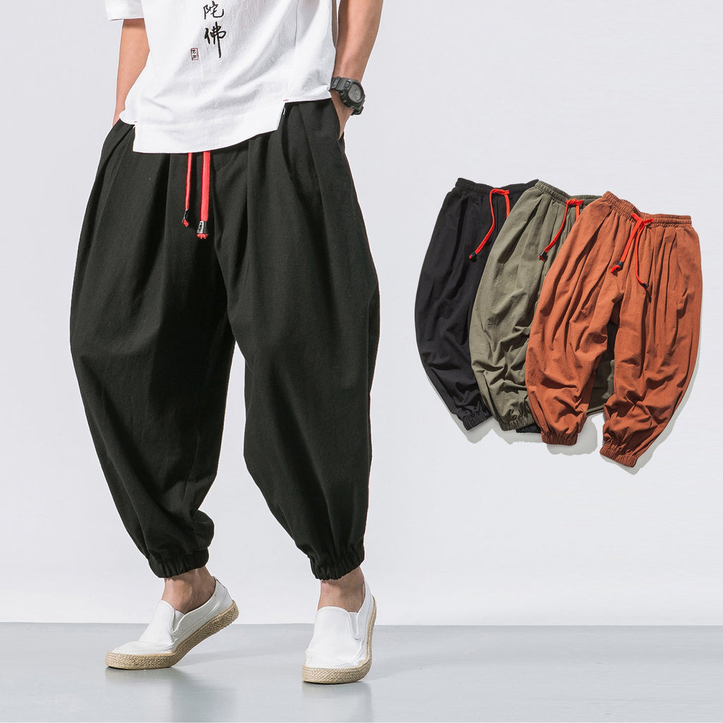 Katana | Pantalón oversized de hombre estilo japonés