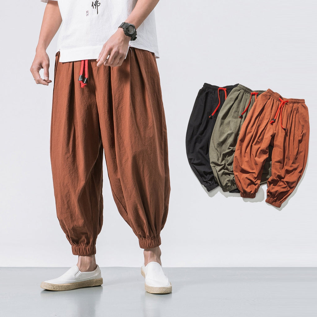Katana | Pantalón oversized de hombre estilo japonés