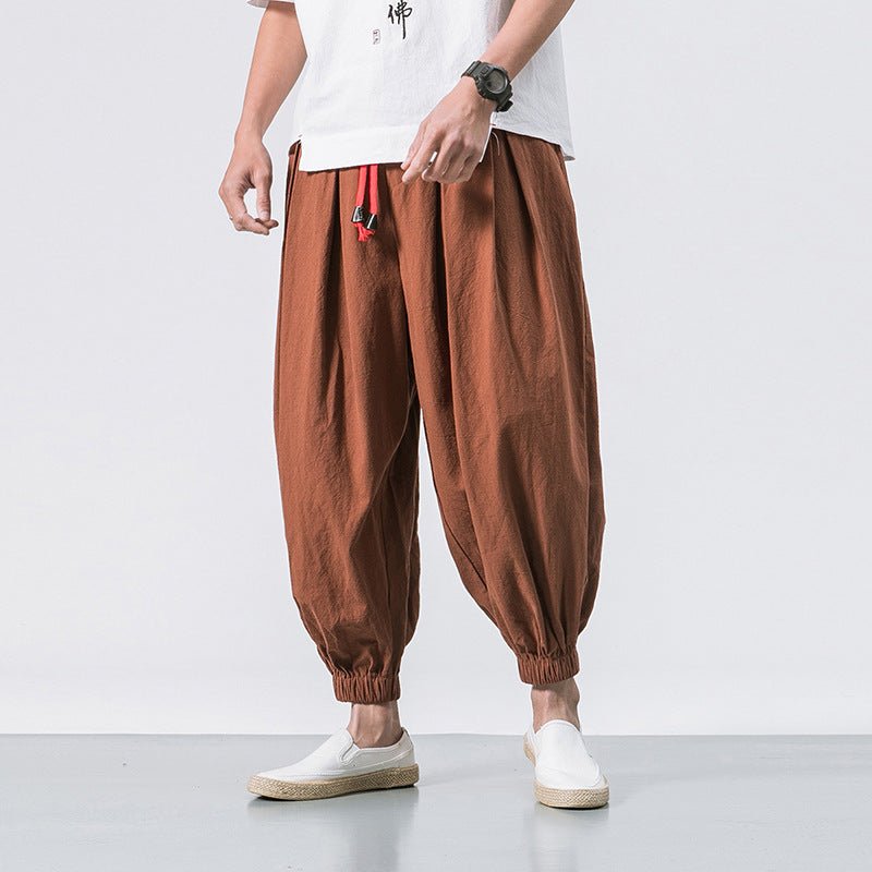 Katana | Pantalón oversized de hombre estilo japonés
