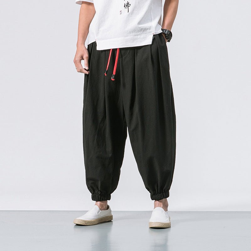 Katana | Pantalón oversized de hombre estilo japonés