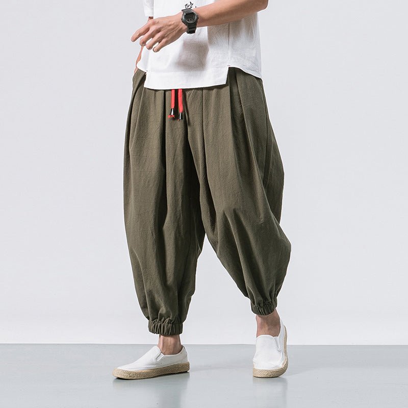 Katana | Pantalón oversized de hombre estilo japonés