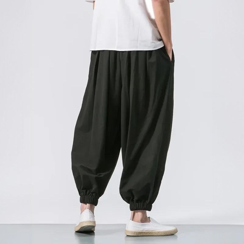 Katana | Pantalón oversized de hombre estilo japonés