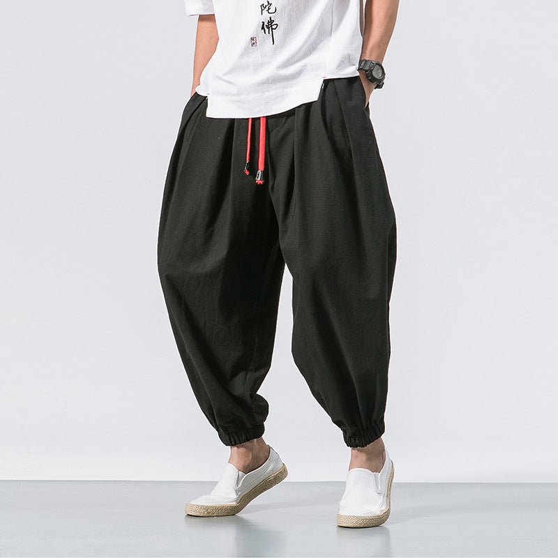 Katana | Pantalón oversized de hombre estilo japonés