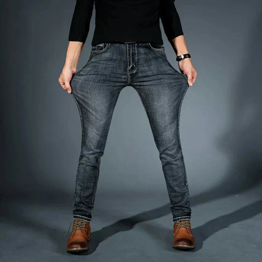 Kian | Pantalón denim elástico casual