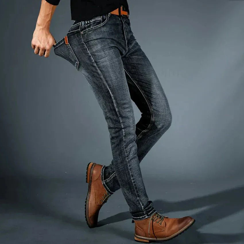 Kian | Pantalón denim elástico casual