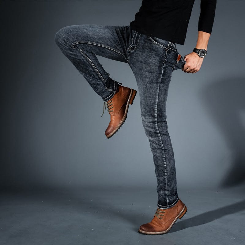 Kian | Pantalón denim elástico casual