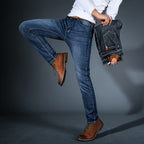 Kian | Pantalón denim elástico casual