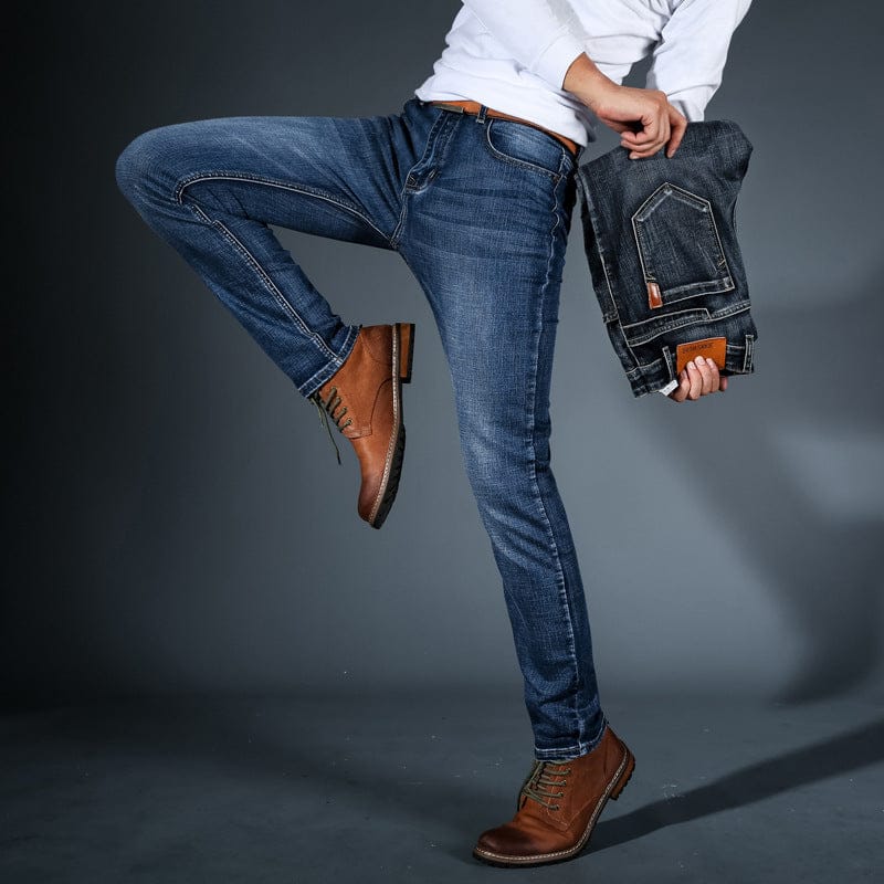 Kian | Pantalón denim elástico casual