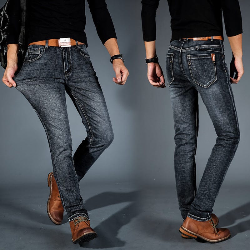 Kian | Pantalón denim elástico casual