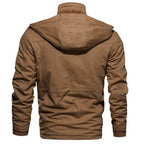 Laurens™ | Chaqueta de hombre elegante y cómoda con capucha desmontable