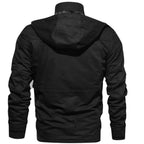 Laurens™ | Chaqueta de hombre elegante y cómoda con capucha desmontable