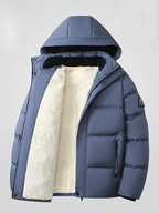 Laurent | Chaqueta acolchada elegante y cómoda con capucha desmontable