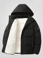 Laurent | Chaqueta acolchada elegante y cómoda con capucha desmontable