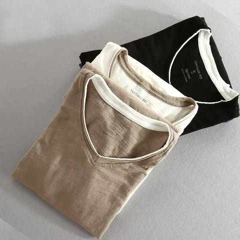 Lucas™ | Camiseta de algodón de manga larga