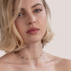 Collar Minimalista con Piedra