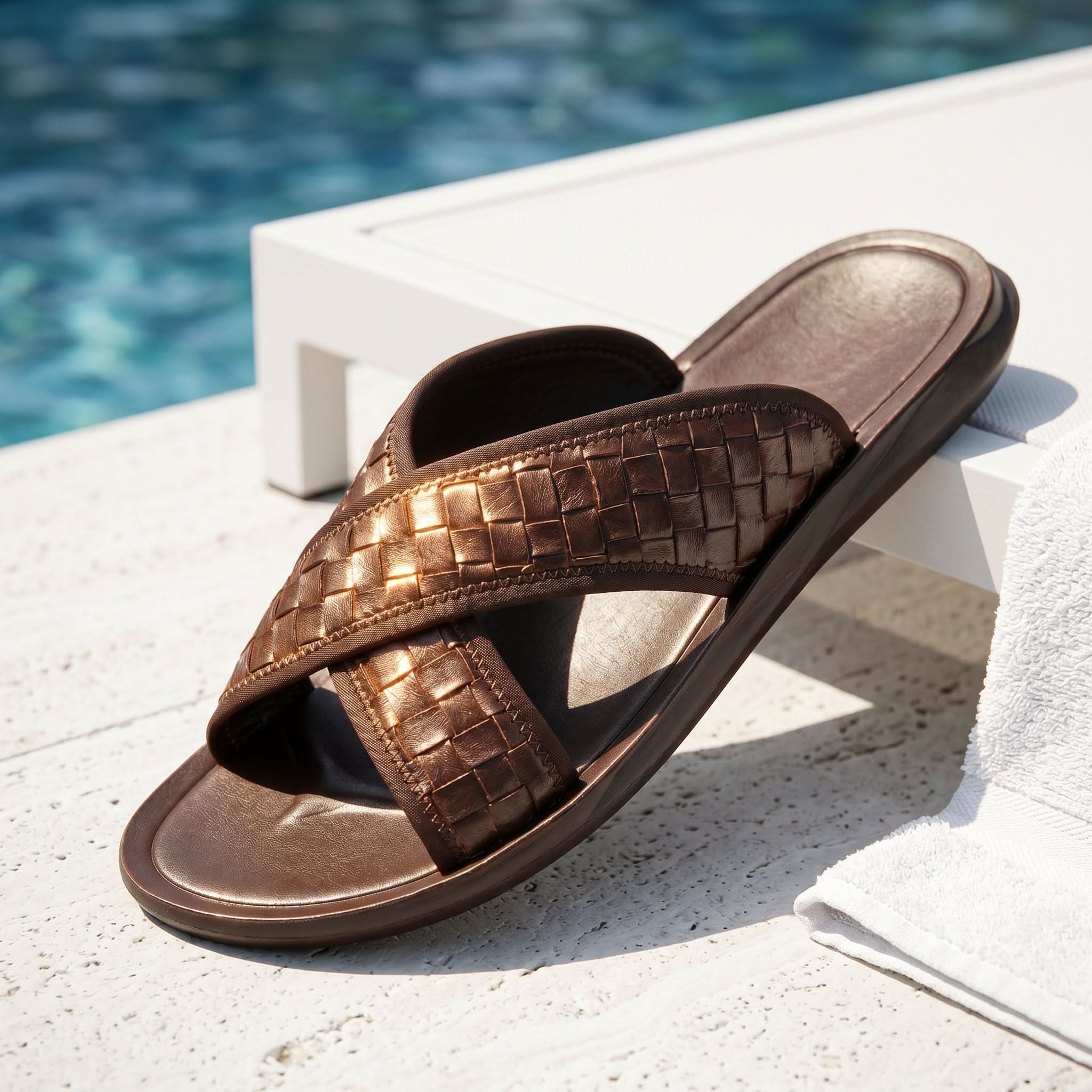 SANDALIAS DE CUERO SUAVE BRIONY