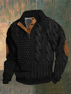 Marco | Suéter casual con estampado 3D para hombre