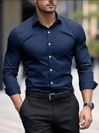 Marcus | Camisa elástica premium