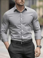 Marcus | Camisa elástica premium
