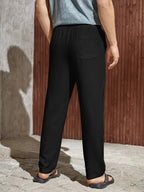 Mateo Pantalón de Lino Casual de Verano