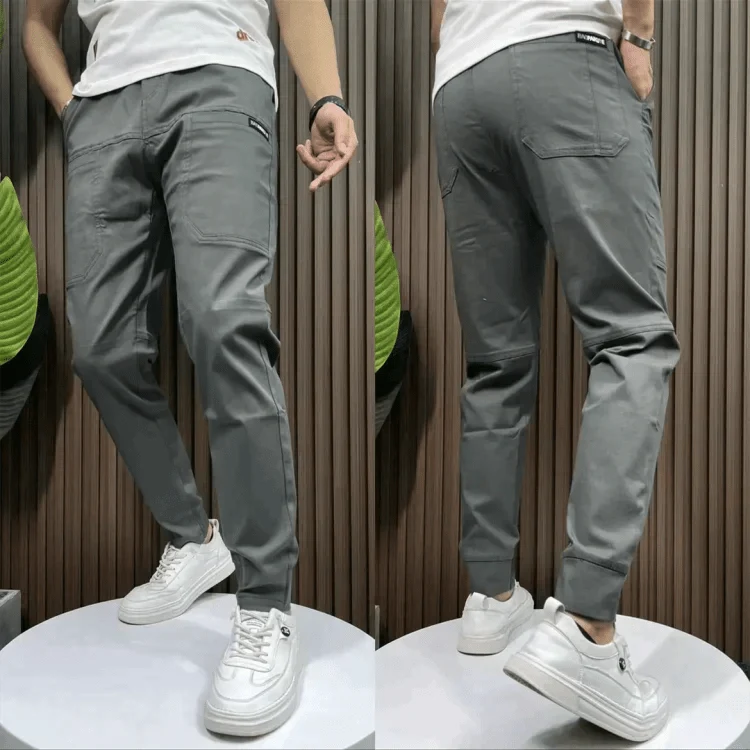 Maurits | Pantalón Cargo Elástico con Bolsillos Prácticos