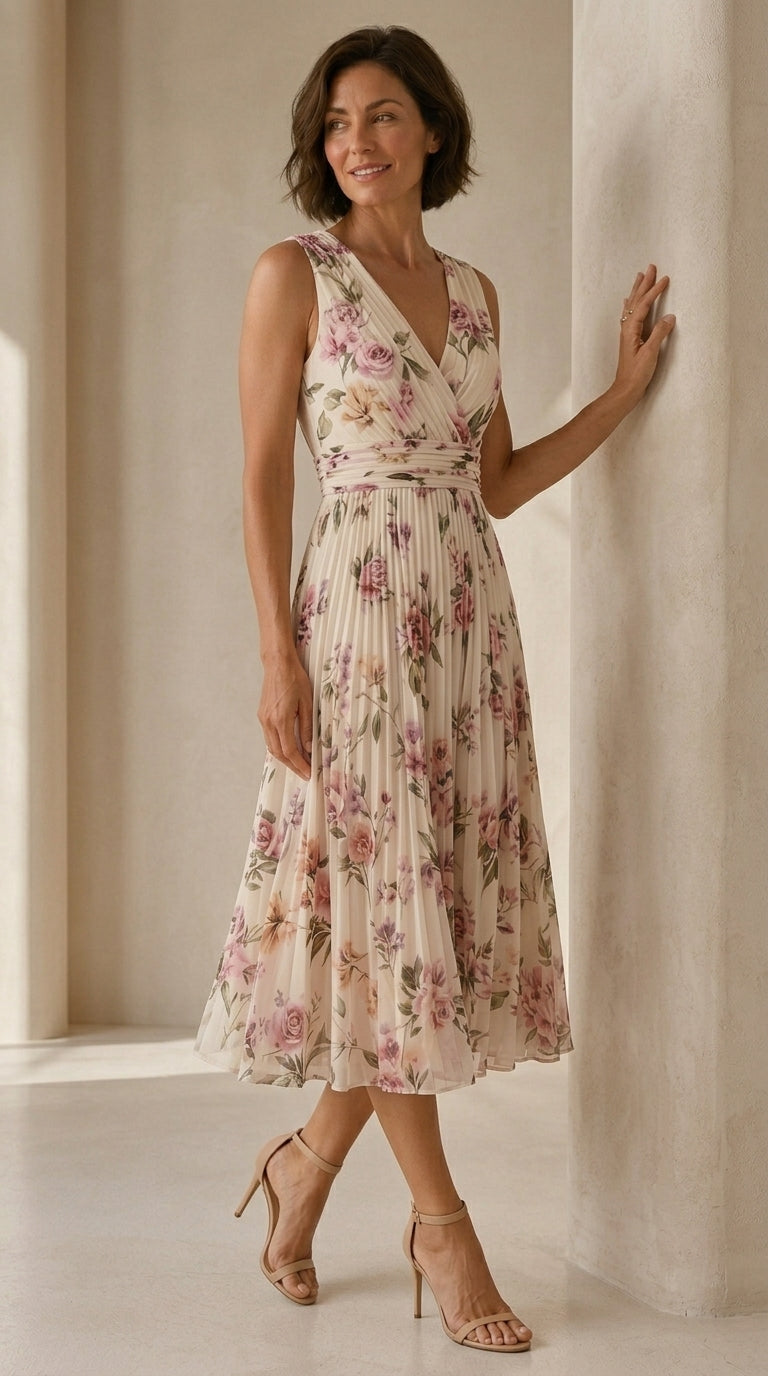Carmen | Midi Floral de Rosas
