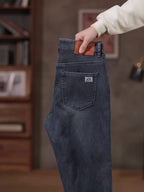 Morris | Pantalón de Invierno Slim Casual con Pernera Ancha