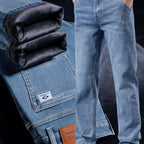 Morris | Pantalón de Invierno Slim Casual con Pernera Ancha
