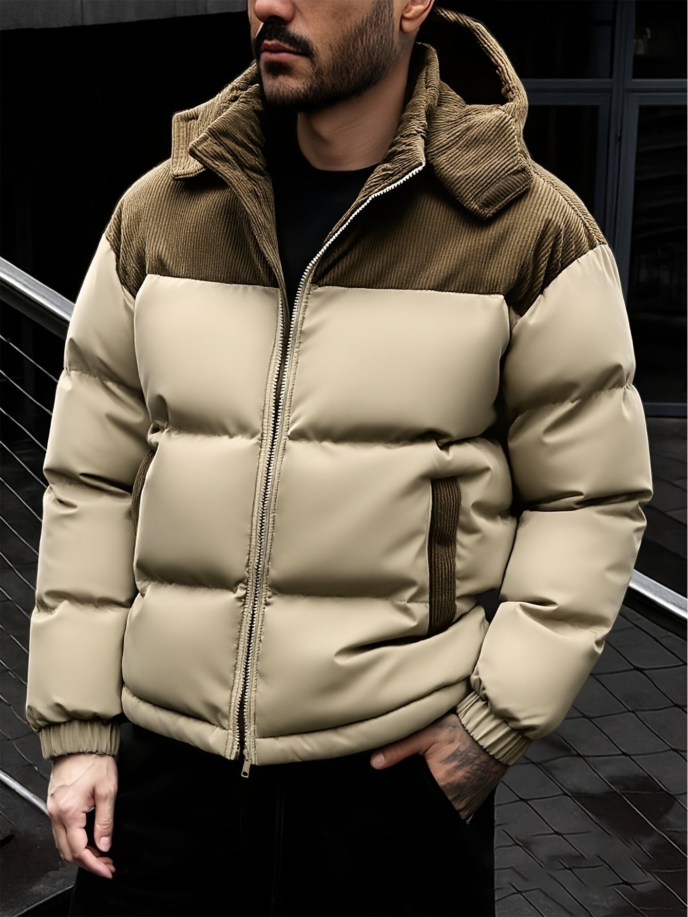 Niek | Chaqueta de invierno con capucha para hombre