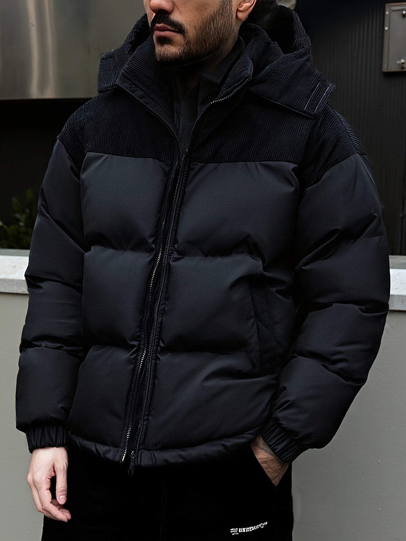 Niek | Chaqueta de invierno con capucha para hombre