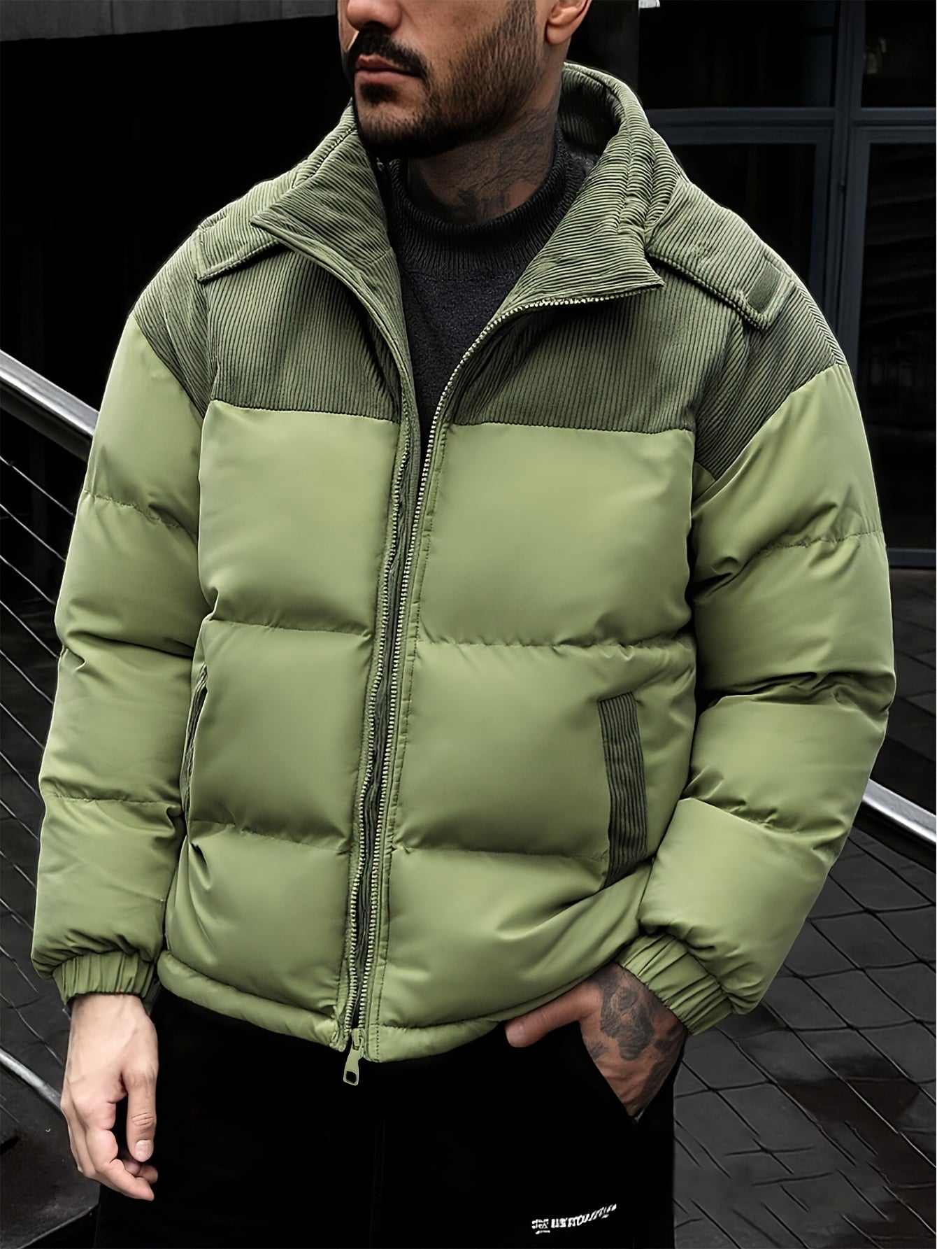 Niek | Chaqueta de invierno con capucha para hombre