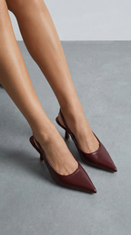 Zapatos de salón Nicole con talón abierto