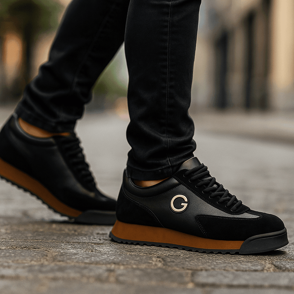 GIOVANNI | ZAPATILLAS DE CUERO DE LUJO PARA HOMBRE