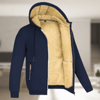 Silas | Chaqueta de invierno con capucha y forro de fleece