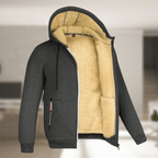 Silas | Chaqueta de invierno con capucha y forro de fleece