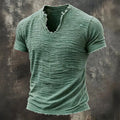 Gorvel - Camiseta Vintage Slim Fit