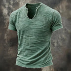 Gorvel - Camiseta Vintage Slim Fit