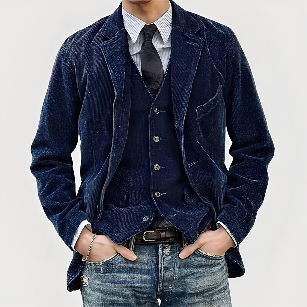 Thomas | Chaqueta y chaleco vintage para hombre