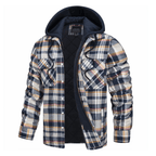 Tibor | Chaleco casual para hombre con capucha desmontable