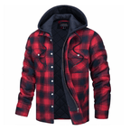 Tibor | Chaleco casual para hombre con capucha desmontable