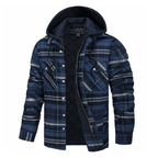 Tibor | Chaleco casual para hombre con capucha desmontable