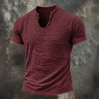 Gorvel - Camiseta Vintage Slim Fit
