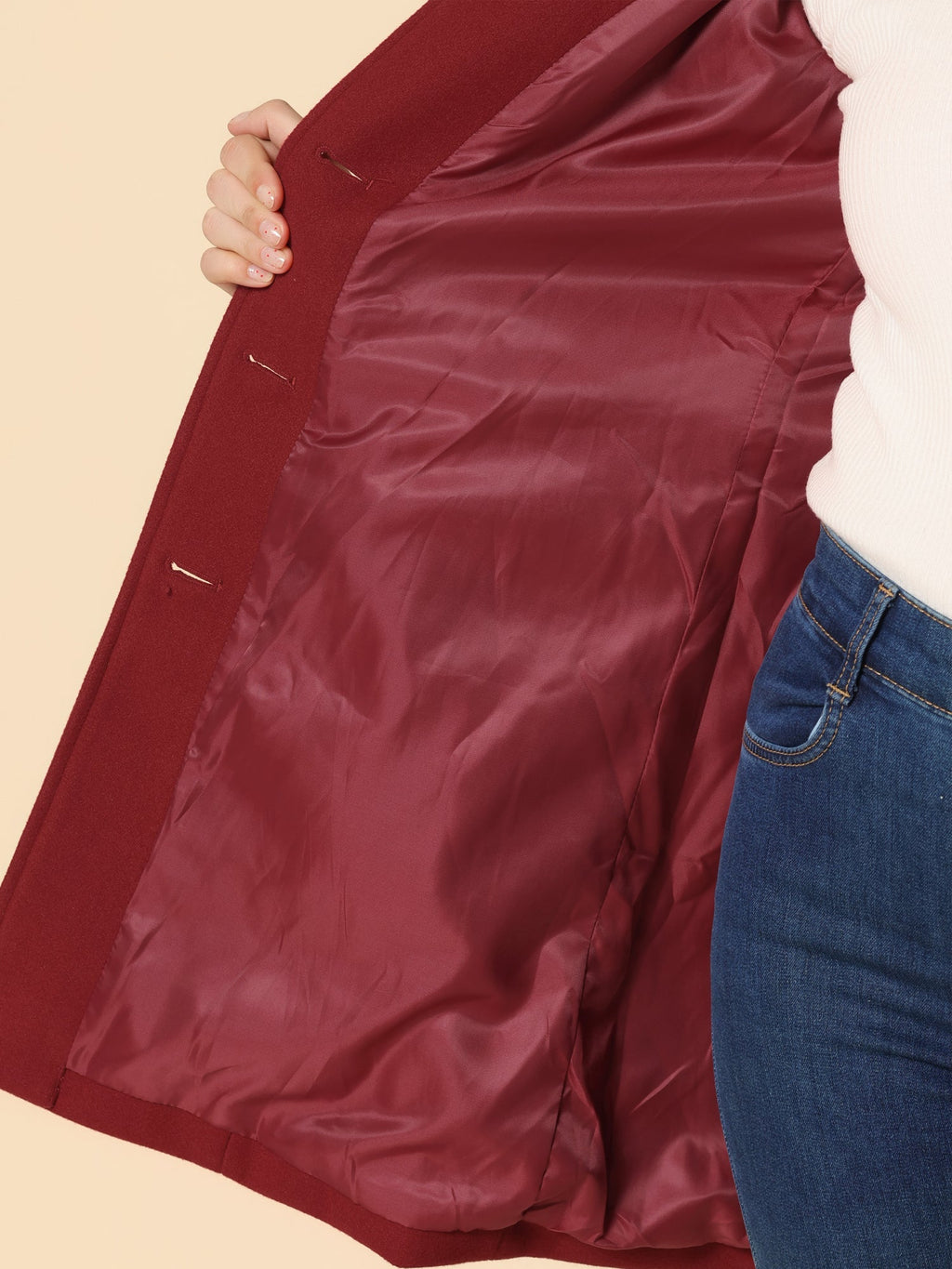 CHAQUETA FIT & FLARE ELEGANTE