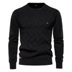 Daniel | Suéter de hombre con diseño de rombos